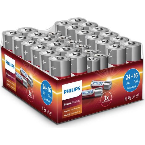 Philips Batterie Rouge H5.3xl8.5xL8.8cm (1/2)