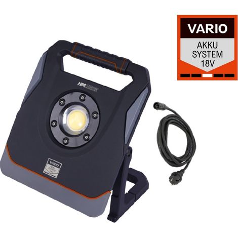 HM Müllner LED Hybrid Arbeitsleuchte - L700-W65 - 6500lm - 65W - VARIO-Akku (1/2)