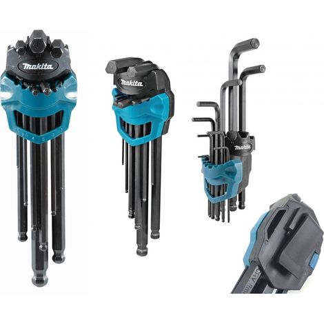 MAKITA B-65894 (9pc) Hex key wrench set (1/2)