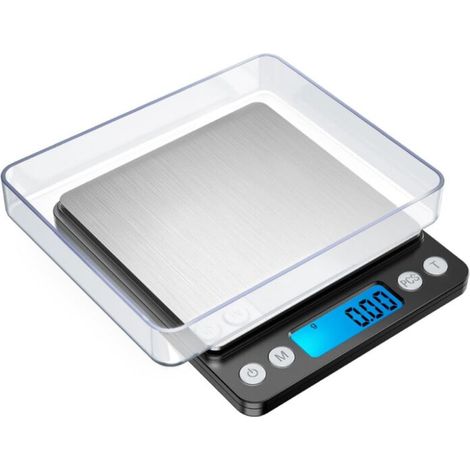 Balance de poche, échelle de grammes 0,01 g / 500 g (1/5)