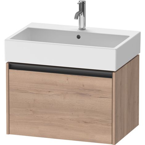Duravit Ketho.2 Waschtischunterbau wandhängend, 1 Auszug,