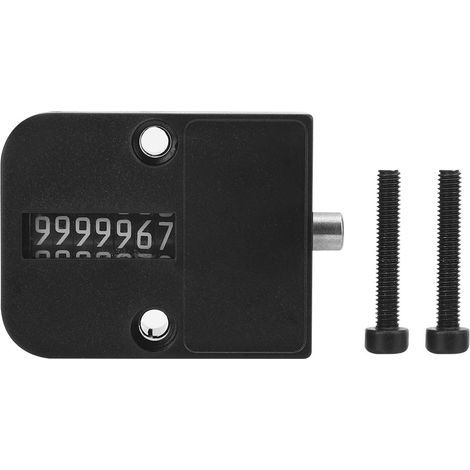 Compteur mécanique automatique 7 chiffres haute précision 0-9999999 avec mémoire (1/5)