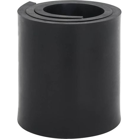 Rubber Edge for Snow Plow Black 120x15x1 cm vidaXL