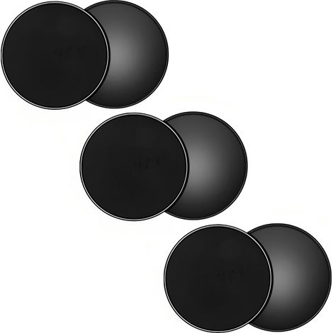 6pcs Disque de Fitness Abdominaux Core Disque Glisseur, Disques de Remise en Forme pour Yoga, Pilates, Crossfit, Gym, Entraînement Abdominal à Domicile (1/5)