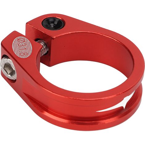 31,8 mm Hohl-Schnellspann-Sattelstützenklemme für Fahrräder, leichte Aluminiumlegierung, Rot (1/5)