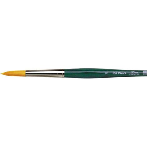 Pinceau rond pour aquarelle - Fibres synthétiques - Da Vinci - Cosmotop Nova - 12 - série 5570 (1/2)
