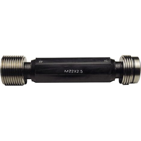 Bouchon filete metrique 6h double passe sans passe m18x25 t04910x2.5