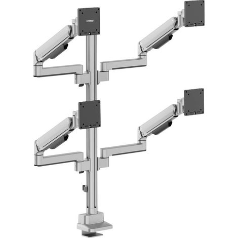 SpeaKa Professional Supporto da tavolo per monitor SP-MM-1070 4 Display: (s) 43,2 cm (17) - 101,6 cm (40) Alluminio I (1/5)
