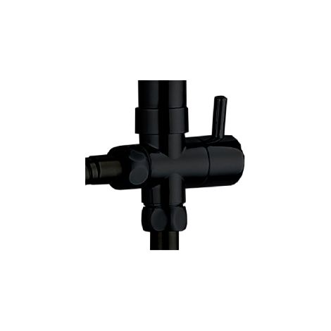 DEVIATORE COLONNA DOCCIA LX-4001 NERO OP GROENLANDIA