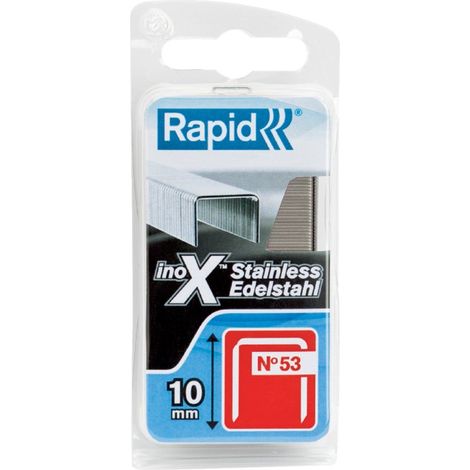 Grapas Rapid 3221631095105 Acero inoxidable 8 mm