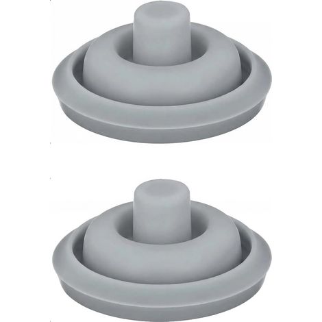 2-teiliger Silikon-Dichtungsstopfen für Schnellkochtöpfe, Ersatzdichtungen für Schnellkochtöpfe, Durchmesser 3,1 cm (1/5)
