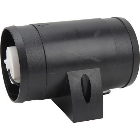 3-Zoll-Rohrventilator, 12 V, 5 Flügel, hoher Luftdurchsatz, leiser Betrieb, für Wohnmobil, Boot oder Yacht (1/5)