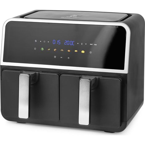 Emerio Doppel-Heißluftfritteuse AF-132833 2x 4,5 L 1700 W (1/2)