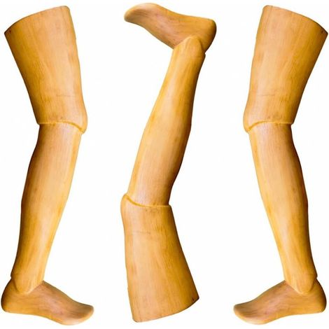 Réplica Myagg Garpez Inspirada en Tre Uomini e Una Gamba 75 Cm Marrón
