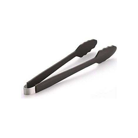 Pinza per barbecue o forno in silicone antracite (1/2)
