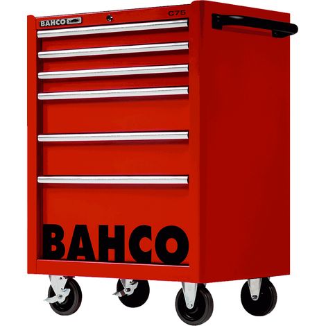 Cassetta attrezzi Bahco c75 6 cassetti sistema Lock&Go (1/4)