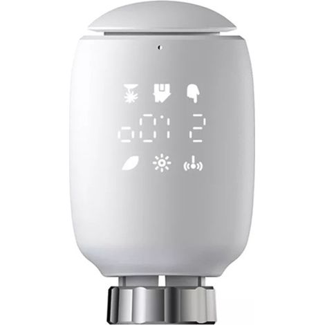 30 Robinets de radiateur intelligents, application mobile, contrôle de température à distance, thermostat intelligent, compatible avec la commande vocale Google Home, nécessite une passerelle (1/5)