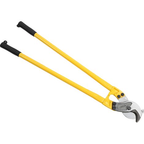 Cisaille à câbles manuelle 900mm, coupe-câble en acier au carbone de qualité industrielle, outil de coupe professionnel pour câbles épais, robuste et durable, long bras de levier. (1/5)