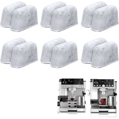 Lot de 12 Inserts de filtre à eau, compatible machine expresso, réduction calcaire, amélioration saveur, pour accessoires Ninja (1/5)