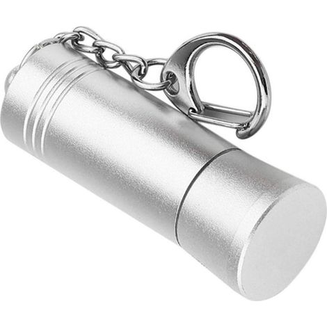Aluminiumlegierung EAS Magnetischer Etikettenentferner Schlüsselanhänger Magnetbolzen mit praktischem Clip für den Innen- und Außenbereich Mehrzweck