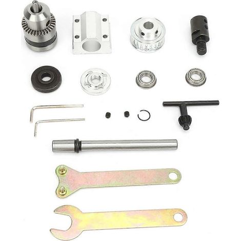 Manchon de perçage B12 à montage sur broche, douille d'arbre M10 pour scie circulaire et perceuse de table à monter soi-même