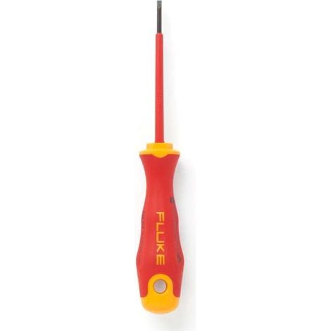 Cacciavite isolato a testa piatta, 3/32x3 pollici, 2,5 mm x 75 mm, 1.000 V (1/4)