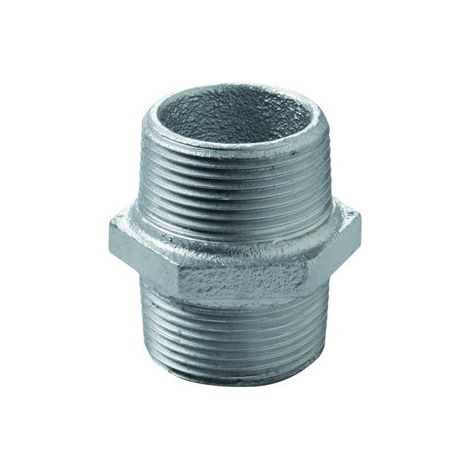 281 - Nipples - Nipplo DS 1/2" in ghisa zincata 28105003