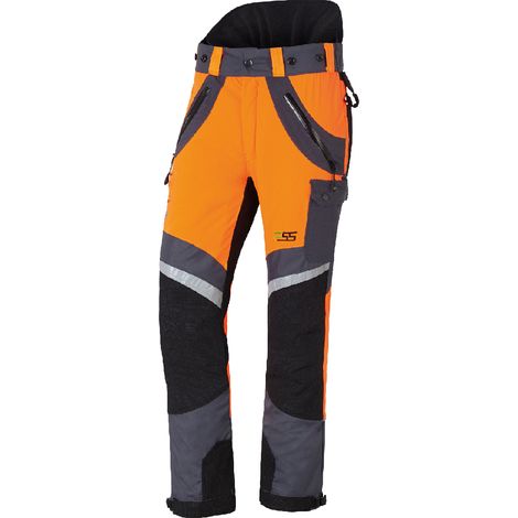 Pantalon anti-coupure X-treme Air PSS orange/gris FR 50 / EU 56 (1/3)