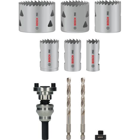 Bosch PRO Multi Material Hole Saw Q-Lock Arbor Set 10pcs 2608901550 (1/5)