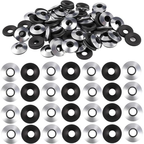 Lot de 200 rondelles d'étanchéité EPDM, M6,3 x 16 mm, rondelles en caoutchouc synthétique, galvanisation de surface, résistantes à la chaleur et au vieillissement, pour vis Spengler (1/5)