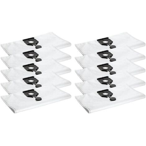Lot de 10 sacs à poussière compatibles avec l'aspirateur Karcher 2.889-154.0 NT 30/30 L 30L NT 30/ Ap Te L NT 30/ Ap L 30L EU2613 - Pièces de rechange (lot de 10) (1/4)
