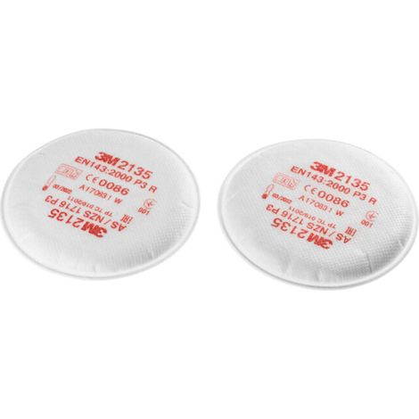 Jeu de filtres à particules interchangeables 3M 10 paires P3R 10 pièces