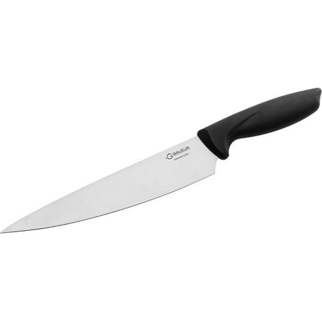 Cuchillo de chef Fenix de 33 cm para picar y rebanar, acero inoxidable 3Cr14, mango de plástico negro. (1/2)