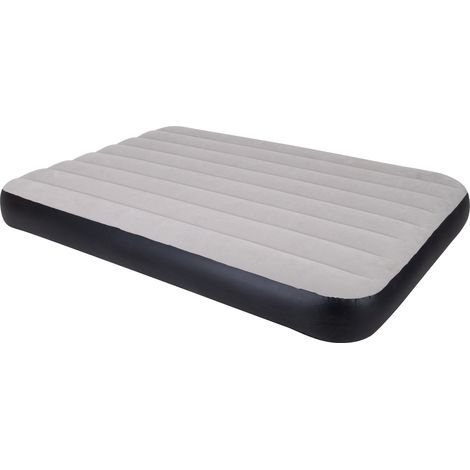 Matelas gonflable double grand confort en velours Aveli 191x137x25 (1/5)