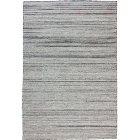 Tapis Jacquard à Poils Courts "Phoenix" Gris 120 x 170 cm (1/4)