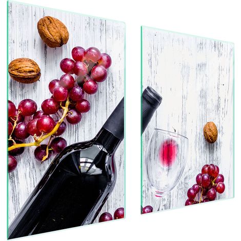 PLACA PROTECTORA DE VIDRIO PARA COCINA 65x52 UVAS (1/5)