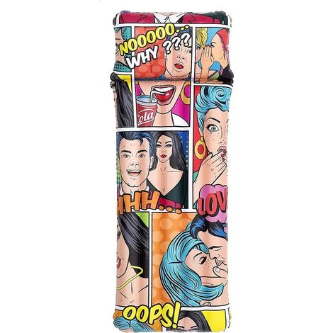 Materassino Gonfiabile Pop Comics Bestway 183X71 cm Float'n Fashion Mare Piscina (1/5)