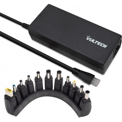 Vultech AU-120W Alimentatore Universale Per Laptop Notebook Autosettante 120W V2.5 Nero (1/4)