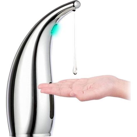 Automatischer Seifenspender, berührungsloser Flüssigseifenspender mit Infrarot-Bewegungssensor, 300 ml/11 oz (1/4)