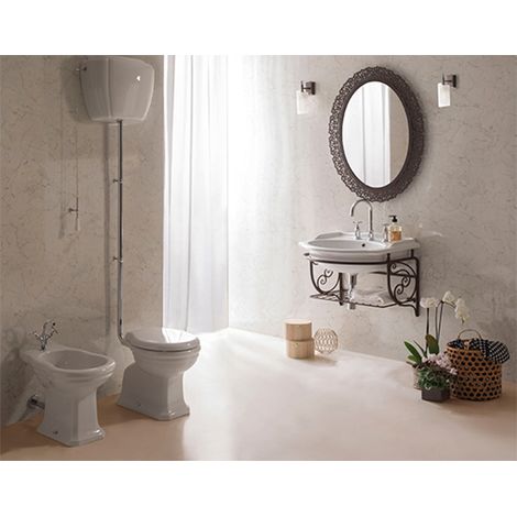 Cassetta Paestum con coperchio ad installazione alta di Ceramica (1/3)