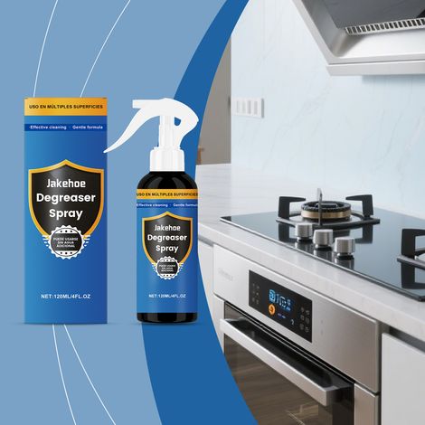Ölentfernendes Spray für Kochfelder und Dunstabzugshauben, reinigt Fett und Flecken, tägliches Reinigungsspray – 120 ml -- BIEMMEDUE (1/5)