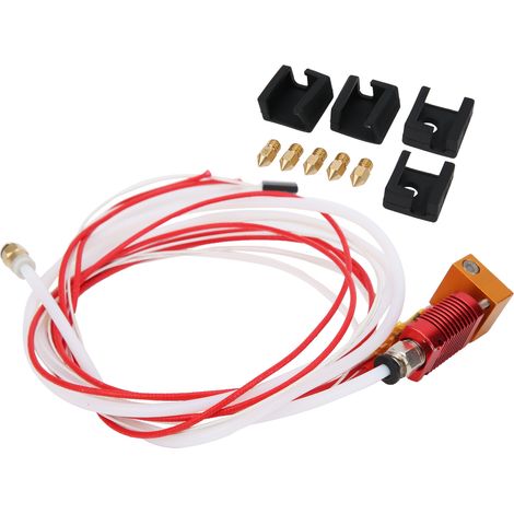3D-Drucker-Kit CR10 Red Hot Head Extruder, 0,4-mm-Düse, 40 W, 12 V, DIY-Zubehör-Ersatzteil (1/5)