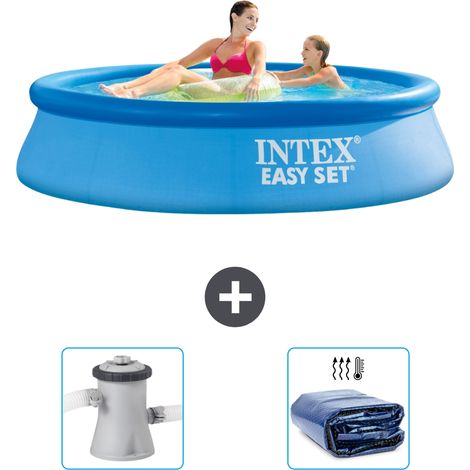 Intex Piscina Easy Set Redonda - 244x61 cm - 5-piezas S21291 (1/5)