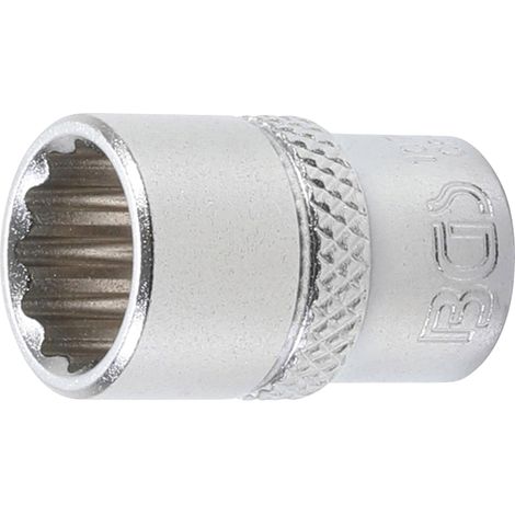 Llave de vaso 12 caras  entrada 6,3 mm (1/4")  11 mm