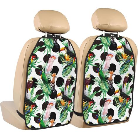 Lot de 2 tapis protection pour siège arrière voiture - Tendance (1/5)