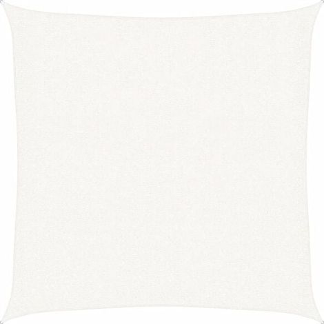 Auvent carré en polyéthylène haute densité 2 x 2, blanc cassé (1/5)