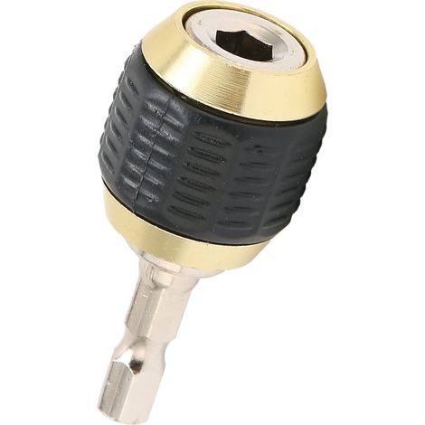 Adaptateur Mandrin Porte-embout Hexagonal 6,35 mm en Métal pour Visseuse Électrique, Accessoire Tournevis (1/5)