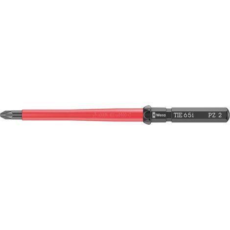 WERA KRAFTFORM KOMPAKT VDE 65 I PZ 2 X 157 MM TIE POUR ÉLECTRICIEN POZIDRIV LAME INTERCHANGEABLE PZ 2 05006525001 (1/5)