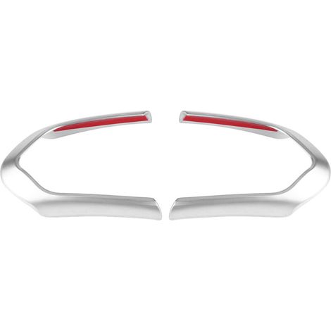 Steering wheel cover trim frame, 2 pieces, for MSport F20 F22 F30 F32 F10 F06 F15 F16 (1/5)
