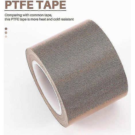 Ruban PTFE pour machines de mise sous vide, scelleuses manuelles et à impulsion (5 cm x 10 m) (1/5)